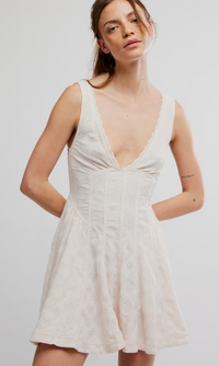 Ivory Eyelet Dress by Free People