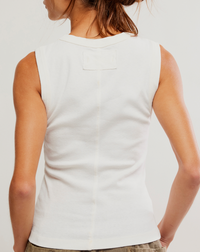 Tank Top by Free People in White or Brown