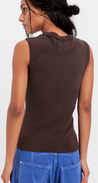 Tank Top by Free People in White or Brown