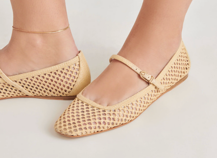 Woven Ballet Flat Sandal by Dolce Vita