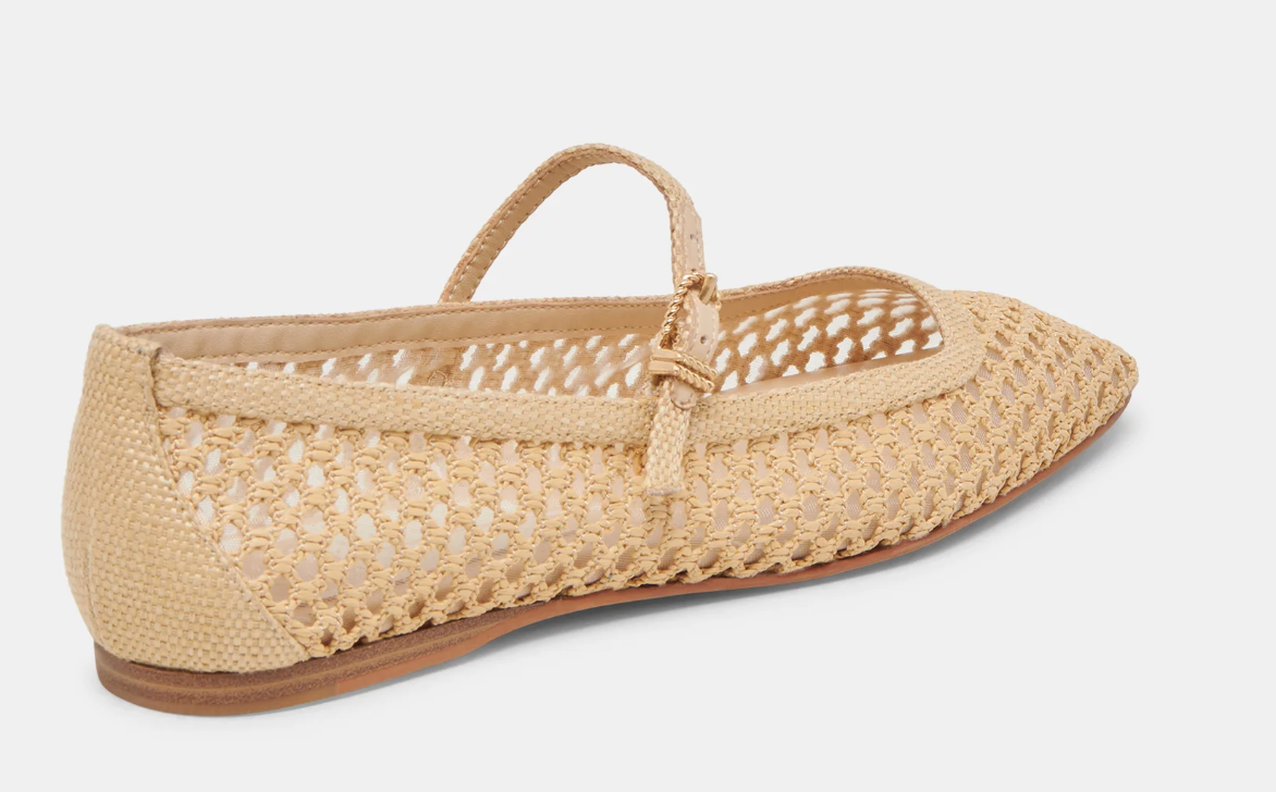 Woven Ballet Flat Sandal by Dolce Vita