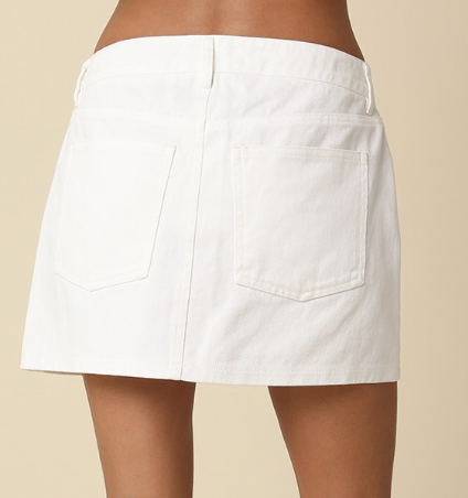 Denim Mini Skirt