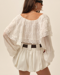 Horizon Blouse Top by For Love and Lemons