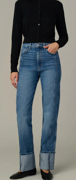 The Margot Straight Cuffed Jean by Joe's Jeans