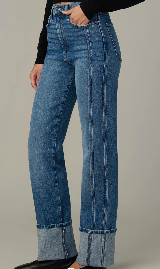 The Margot Straight Cuffed Jean by Joe's Jeans