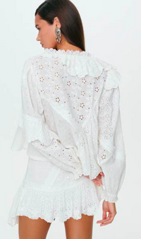 White Lace Lola Top by For Love and Lemons