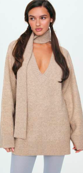 Sally Sweater & Scarf Set by For Love and Lemons