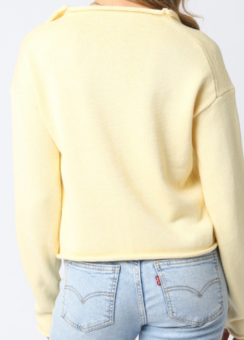 Button Down Cardigan Sweater Top