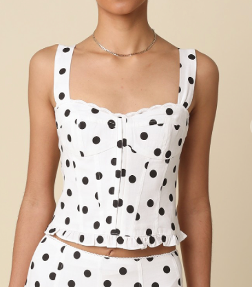 Polka Dot Top