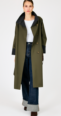 Palmer Reversible Trench Coat by Line and Dot