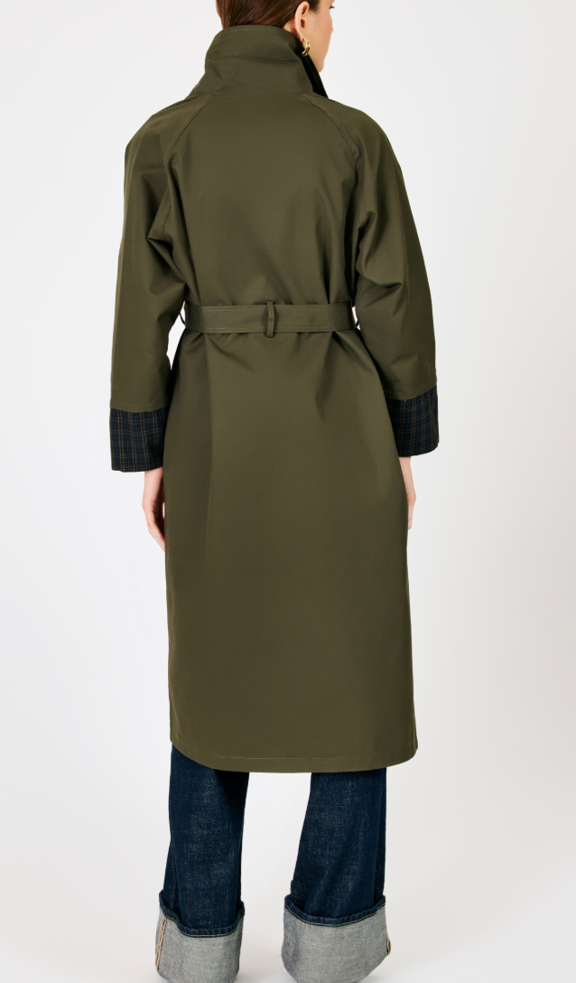 Palmer Reversible Trench Coat by Line and Dot