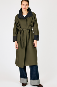 Palmer Reversible Trench Coat by Line and Dot