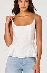 Kassidy Flower Top by ASTR
