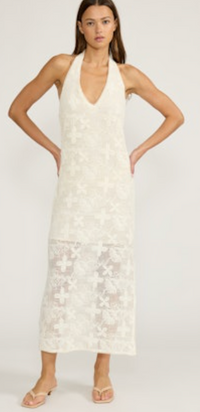 Crochet Maxi Dress by Lucy Paris