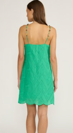 Green Mini Dress by Lucy Paris