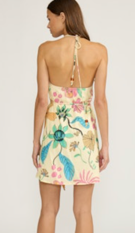 Floral Mini Dress by Lucy Paris