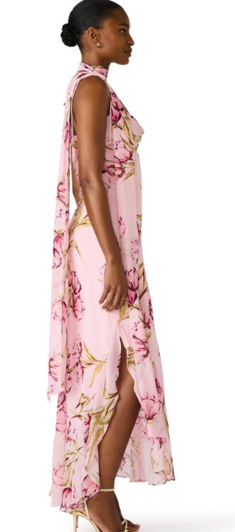 Pink Floral Maxi Dress by Steve Madden