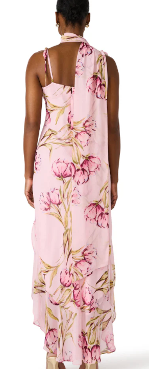 Pink Floral Maxi Dress by Steve Madden