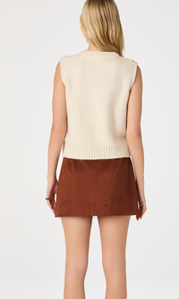 Edlyn Sweater Vest Top by ASTR