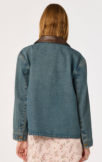 Leslie Denim Barn Jacket by ASTR