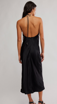 Citrine Black and White Maxi Dress by Free People