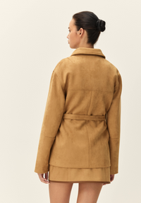 Faux Suede Jacket by Elodie