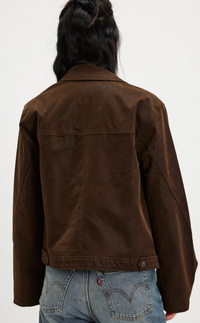 Faux Suede Jacket by Free People