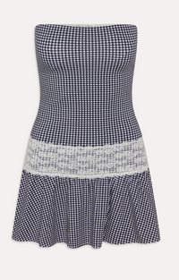 Mirage Cotton Jersey Mini Dress by Frankie's Bikinis