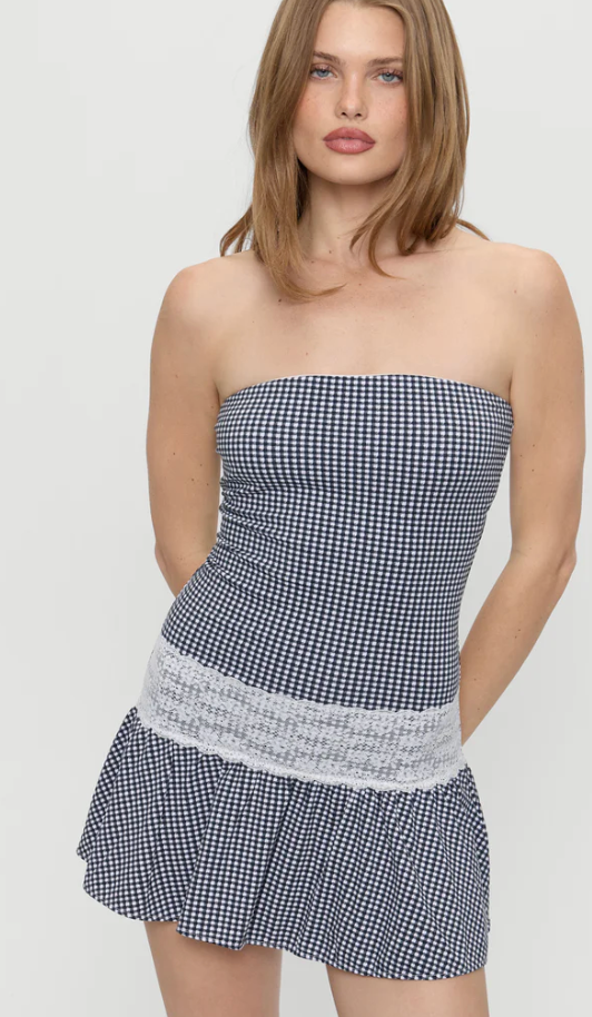 Mirage Cotton Jersey Mini Dress by Frankie's Bikinis