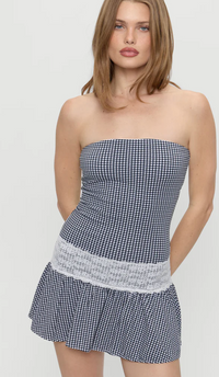 Mirage Cotton Jersey Mini Dress by Frankie's Bikinis