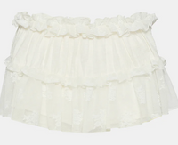 Lace Mini Skort by Steve Madden