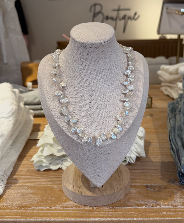 Baroque Freshwater Pearl Necklace by Kimberly Aman