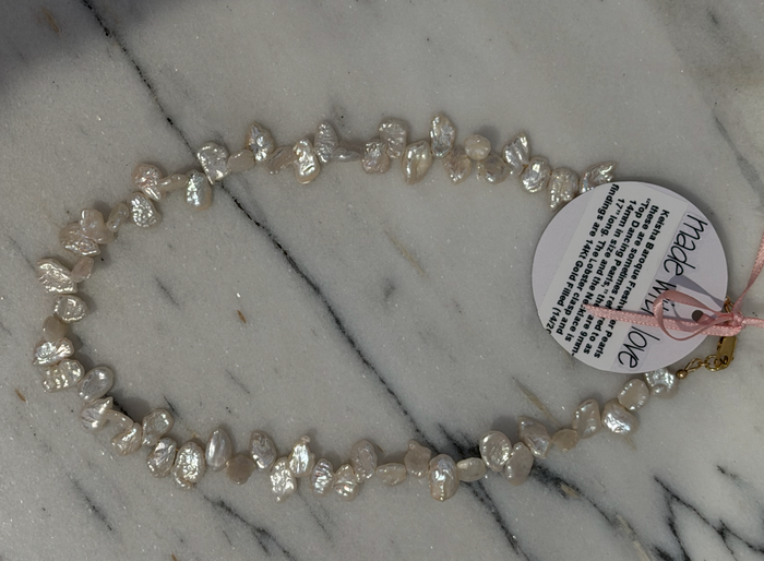 Baroque Freshwater Pearl Necklace by Kimberly Aman