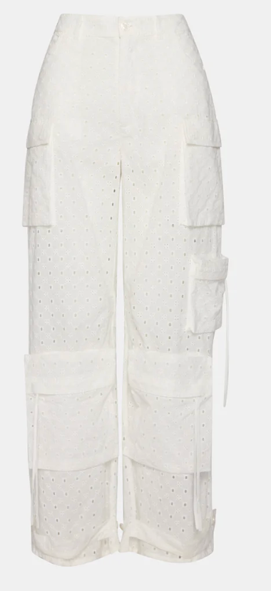 Duo Eyelet Pant by Steve Madden