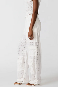 Duo Eyelet Pant by Steve Madden
