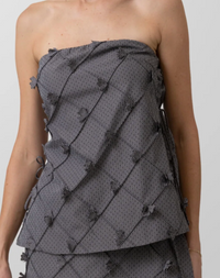 Thora Strapless Top by Line & Dot