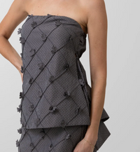 Thora Strapless Top by Line & Dot