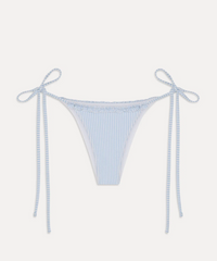 Blue and White Swimsuit Set by Frankie's Bikinis