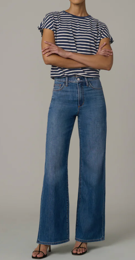 Mia High Rise Wide Leg Jeans by Joe's Jeans