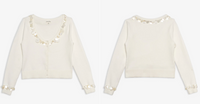 Seashell Collar Cardigan by For Love and Lemons