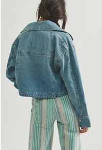 Denim Side to Side Jacket by Free People