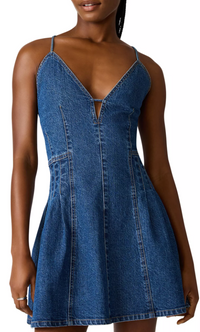 Denim Mini Dress by Steve Madden