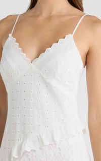 White Lace Maxi Dress by Steve Madden