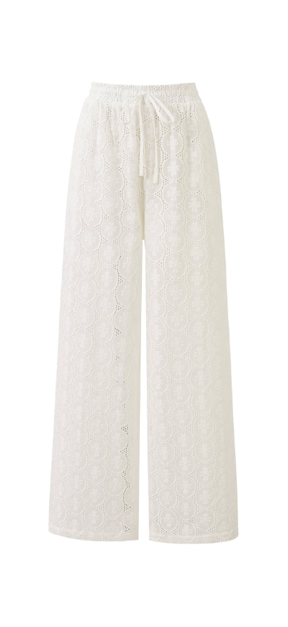 Eyelet Pants by FRNCH