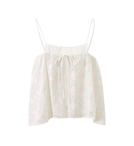 Eyelet Tank by FRNCH