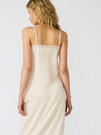 Ivory Silky Lace Top by Steve Madden