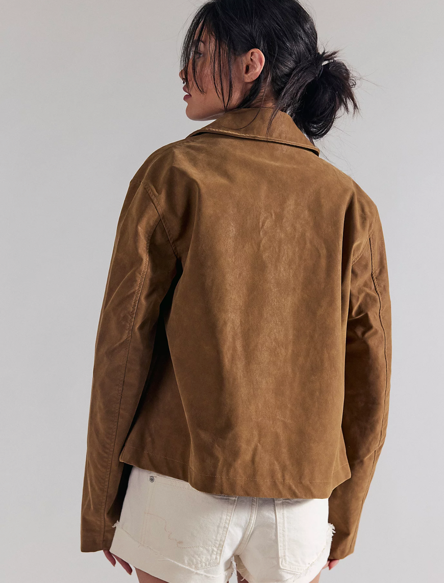 Hera Vegan Suede Jacket by Free People