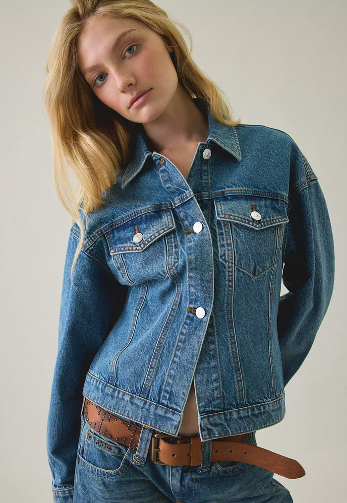 Henrietta Denim Jacket by Steve Madden