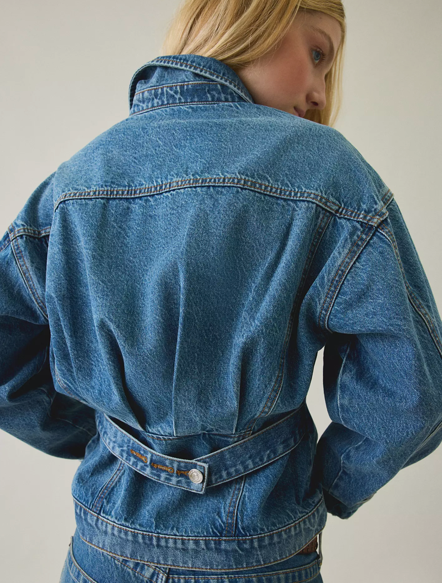 Henrietta Denim Jacket by Steve Madden