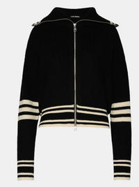 Dara Zipper Sweater By Steve Madden
